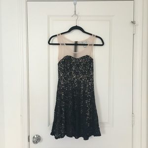 American Rag Lace Fit & Flare Sleeveless Dress